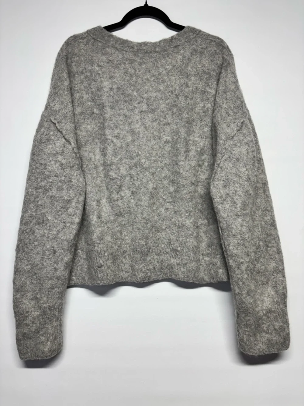 ✨Free People Eclair Alpaca Knit Cardigan Sweater Size XL